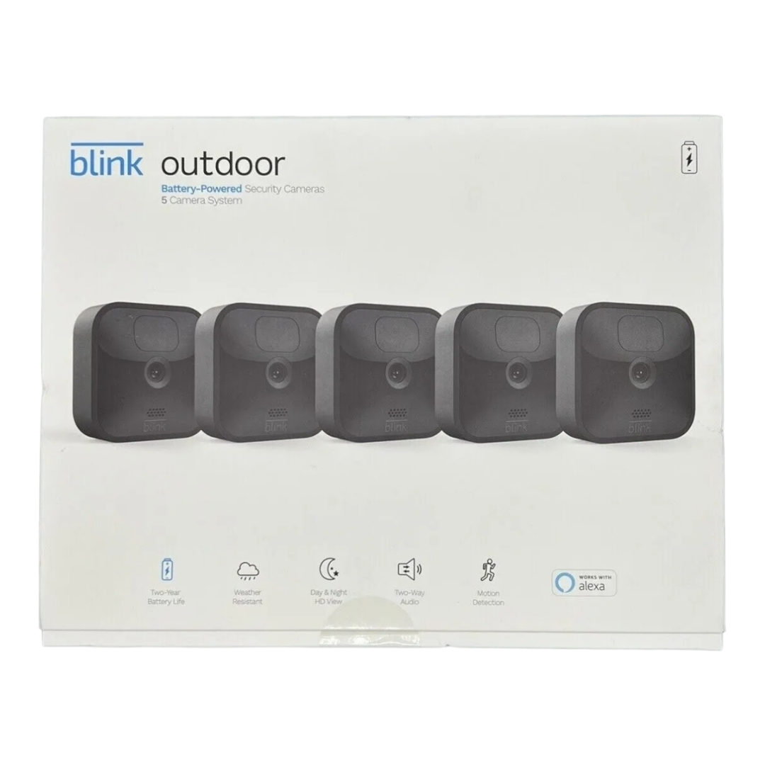NEW *Blink Outdoor [3rd Generation] Security Outdoor 5-Camera System Kit