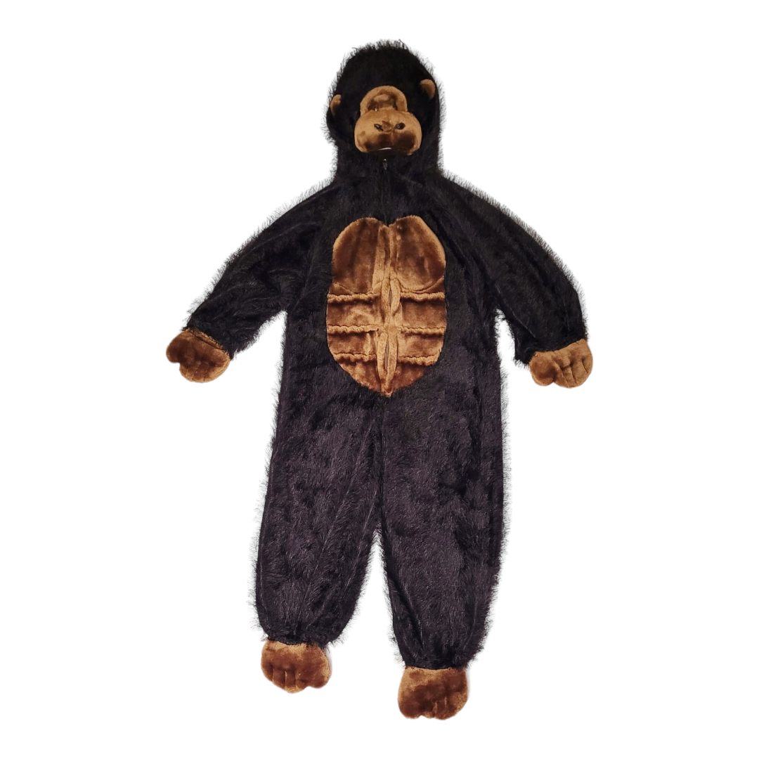 Child's "APE GORILLA" Full Body Halloween Costume (Size 47")