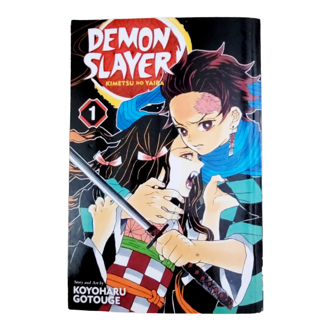 "Demon Slayer" Kimetsu no Yaiba Vol. #1, 6, 7 by K. Gotouge ~ Manga Books