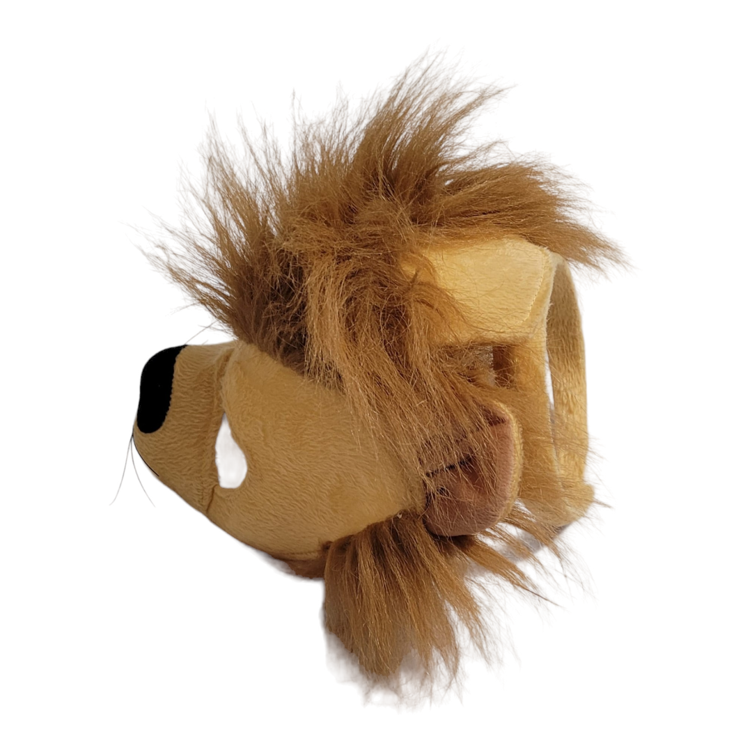 Great Pretend Ears "LION" Kids Face Mask on Headband (One Size Fits All)