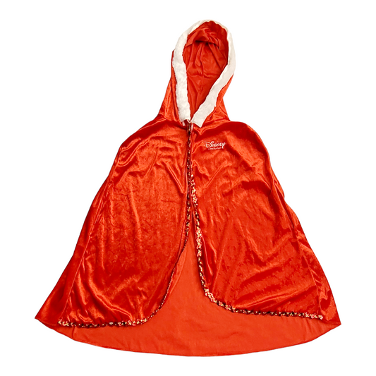 Beautiful *Disney Red Hooded Princess Cape / 27.5" Long (Size 4 - 6x) Holiday Costume