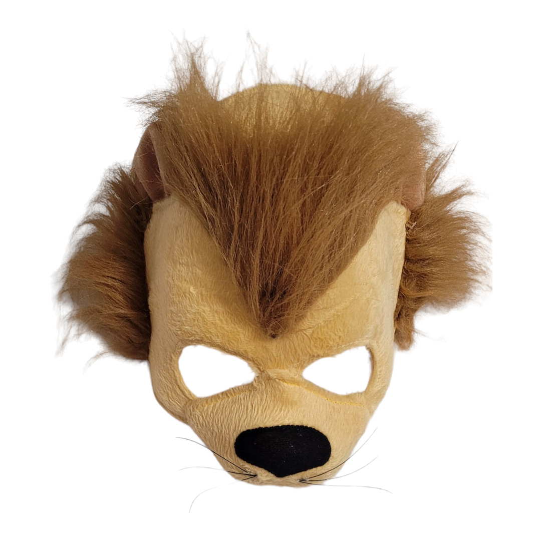 Great Pretend Ears "LION" Kids Face Mask on Headband (One Size Fits All)