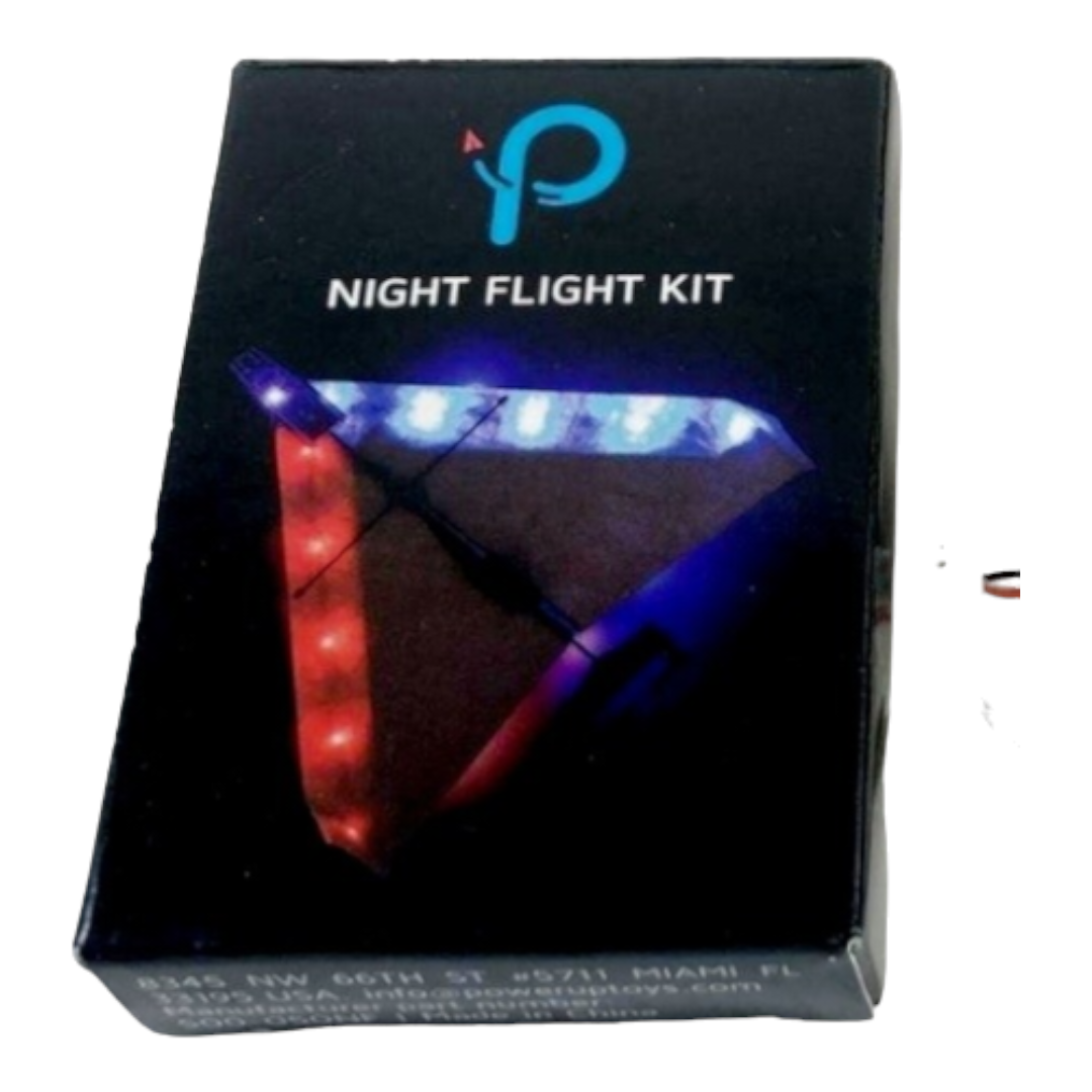 NIB *Night Flight (Red/Blue) 15.5" Light Kit For PowerUp 4.0 Paper Airplane Kit