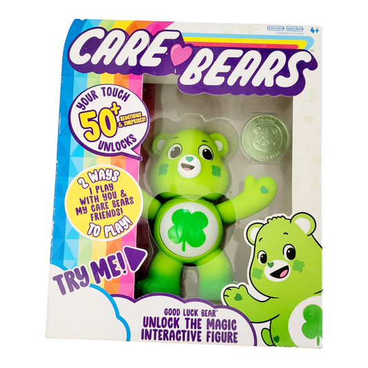 NEW *Care Bears "Good Luck Bear" Interactive Figure 50+ Reactions & Surprises (2020)