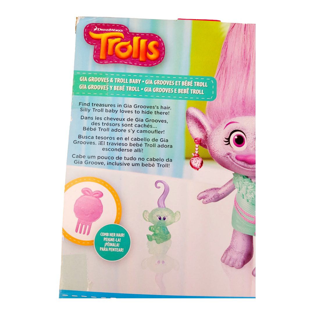 NEW *DreamWorks Trolls "Gia Grooves and Troll Baby"