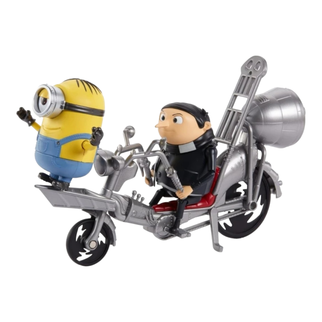 NEW *Minons The Rise of Gru "Stu & Young Gru: Pedal Power Gru" #GMP13