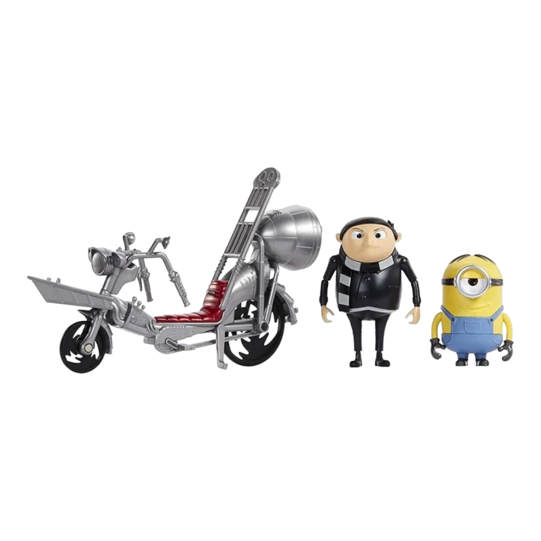 NEW *Minons The Rise of Gru "Stu & Young Gru: Pedal Power Gru" #GMP13