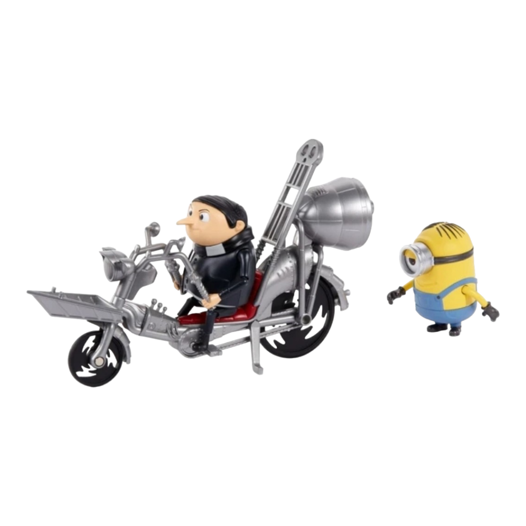 NEW *Minons The Rise of Gru "Stu & Young Gru: Pedal Power Gru" #GMP13