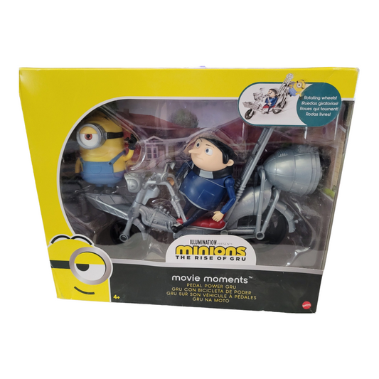 NEW *Minons The Rise of Gru "Stu & Young Gru: Pedal Power Gru" #GMP13