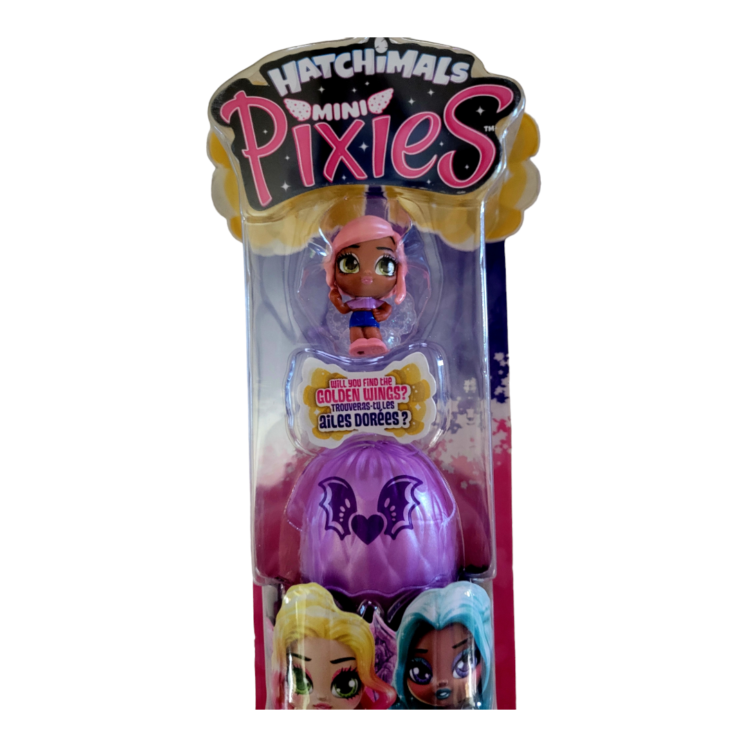 NEW *Collection of (4) Hatchimals & Mini Pixies (2 Pixies Dolls + Jumbo Wings)