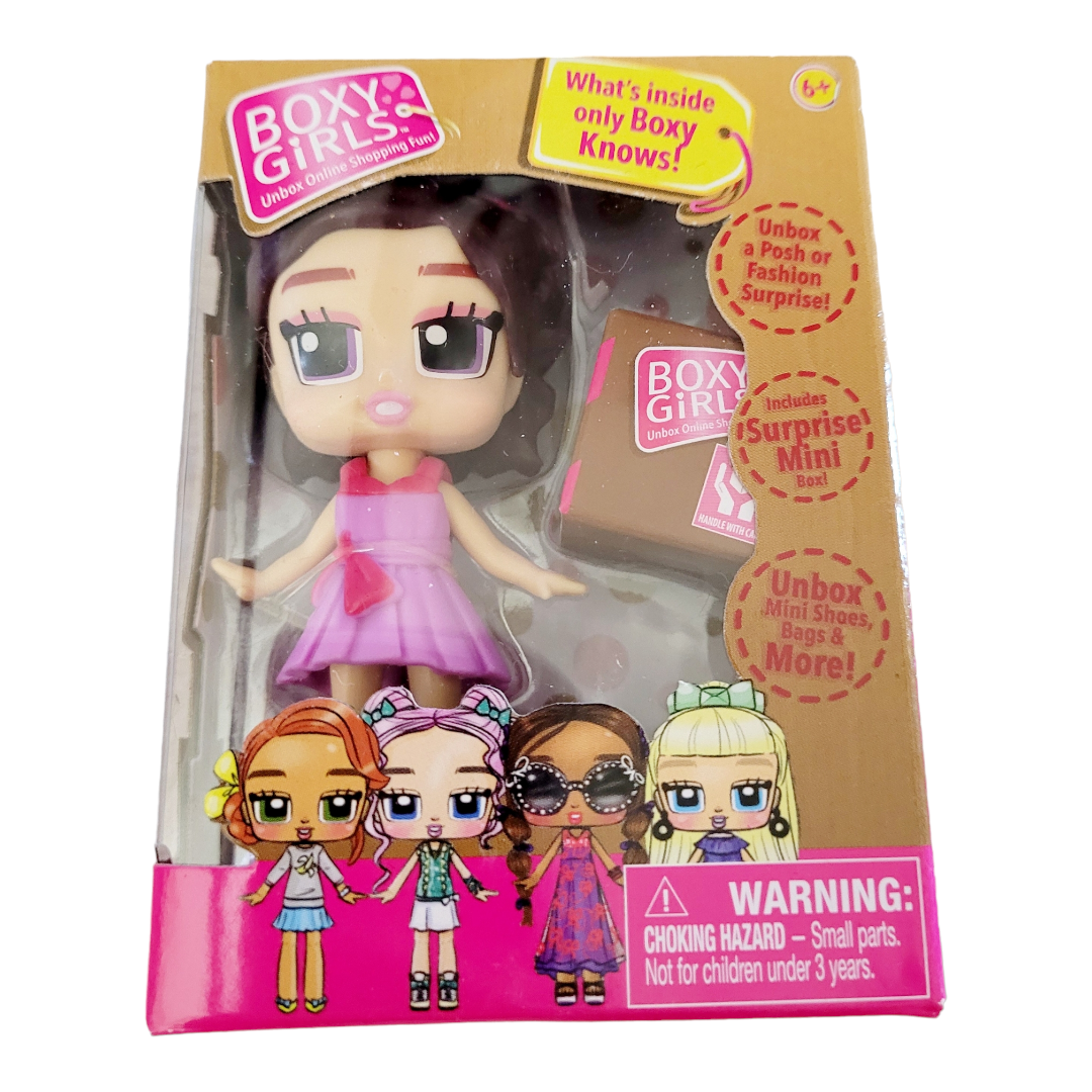 NEW *Five (5) Boxy Girls w/ Surprise Boxes (Tasha, Ellie, Coco, Lina, Bee)
