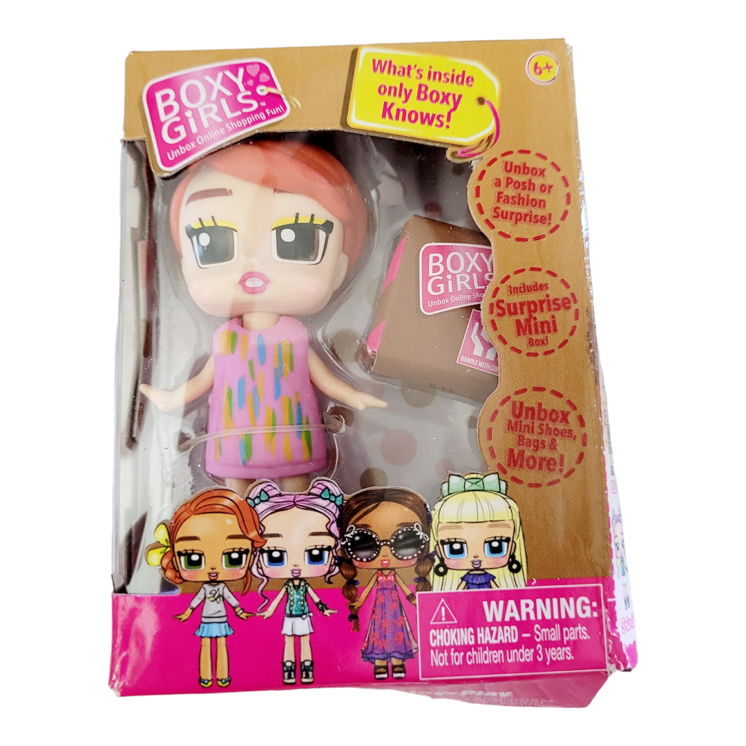 NEW *Five (5) Boxy Girls w/ Surprise Boxes (Tasha, Ellie, Coco, Lina, Bee)