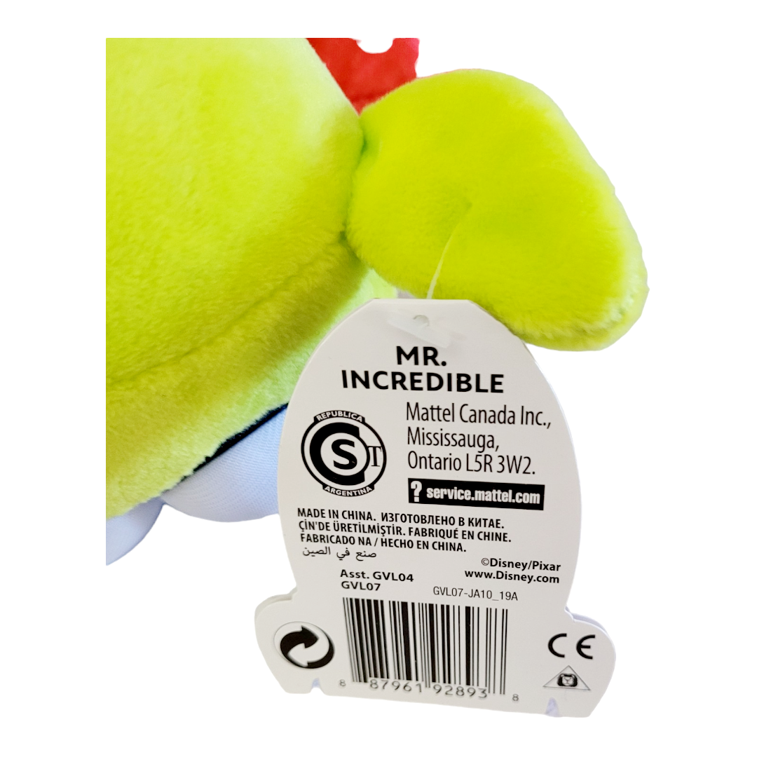 NEW *Disney Pixar "Mr. Incredible Alien Remix" The Incredibles 8" Stuffed Plush Toy