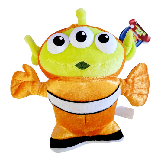 NEW *Disney Pixar "Finding Nemo Alien Remix" Series Goldfish 8" Stuffed Plush Toy