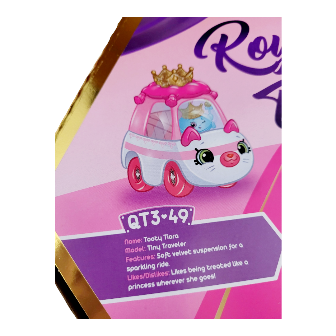 Shopkins Cutie Cars (Royal Edition) 8 Cars w/ Matching Mini Shopkins