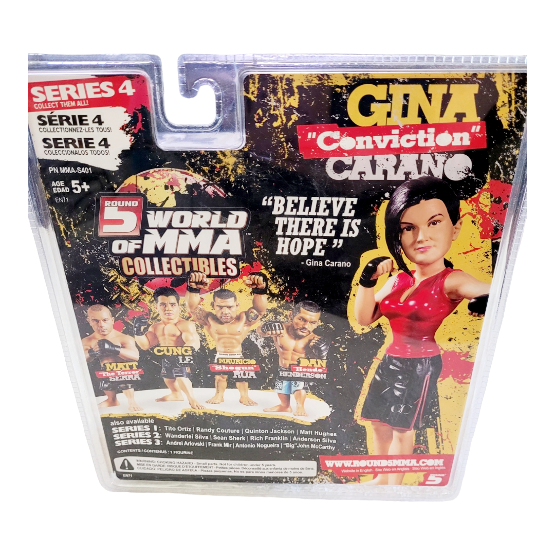 NEW *World of MMA Round 5 Gina "Conviction" Carano Series 4 (6" Action Figure)