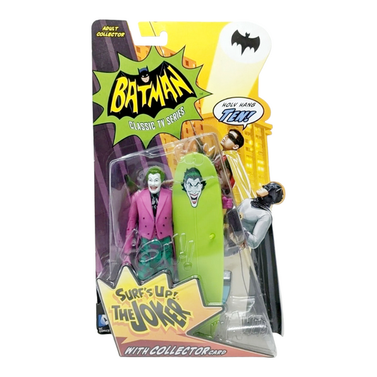 Batman Classic TV Series Surfs Up Joker Collectible Figure 2013 Mattel 66 Romero