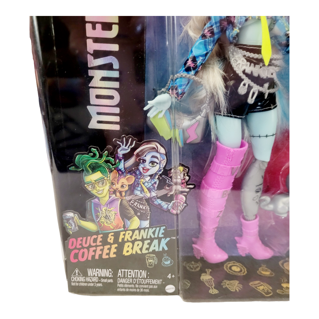 NEW *Monster High "Duece & Frank Coffee Break" Dolls at Coffin Bean Café