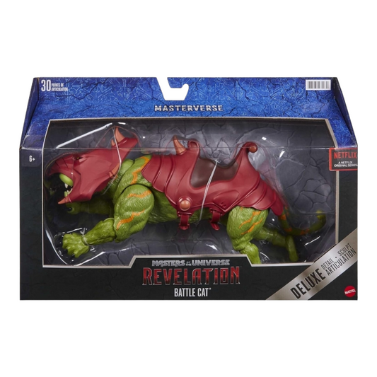 NEW *Masters of the Universe Deluxe "BATTLE CAT" 14" Motu Collector's Edition 2021