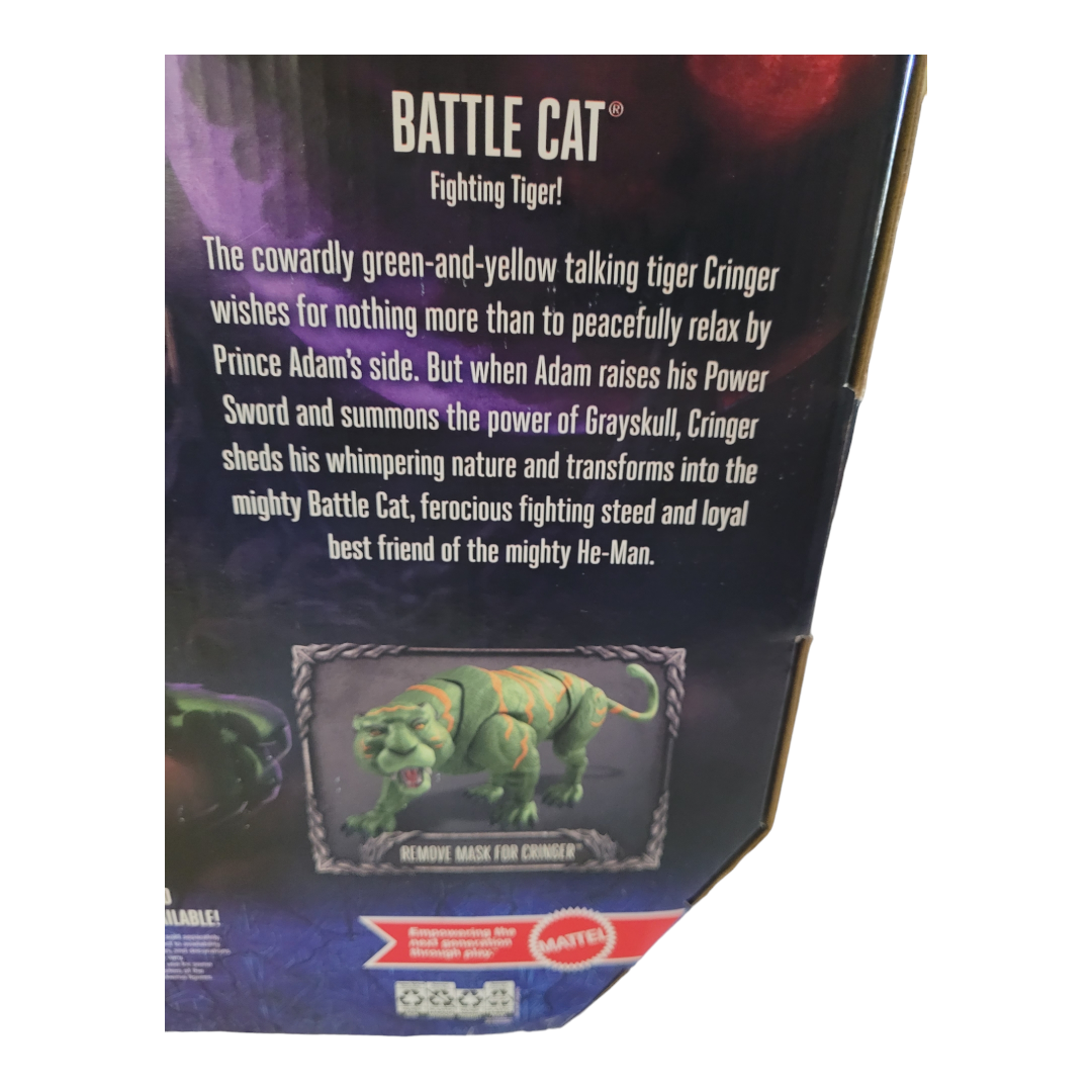 NEW *Masters of the Universe Deluxe  "BATTLE CAT" 14" Motu Collector's Edition 2021