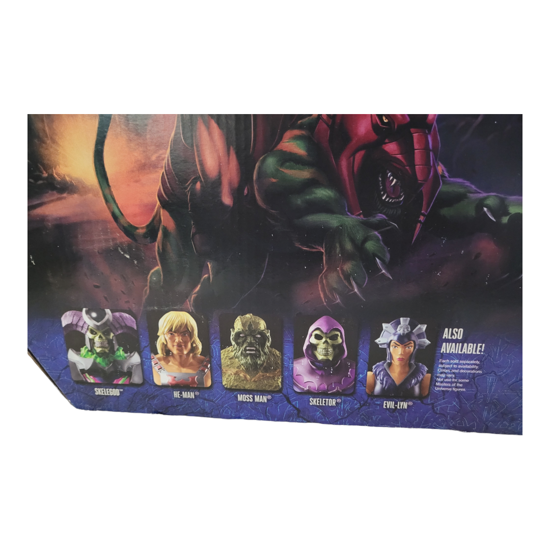 NEW *Masters of the Universe Deluxe  "BATTLE CAT" 14" Motu Collector's Edition 2021