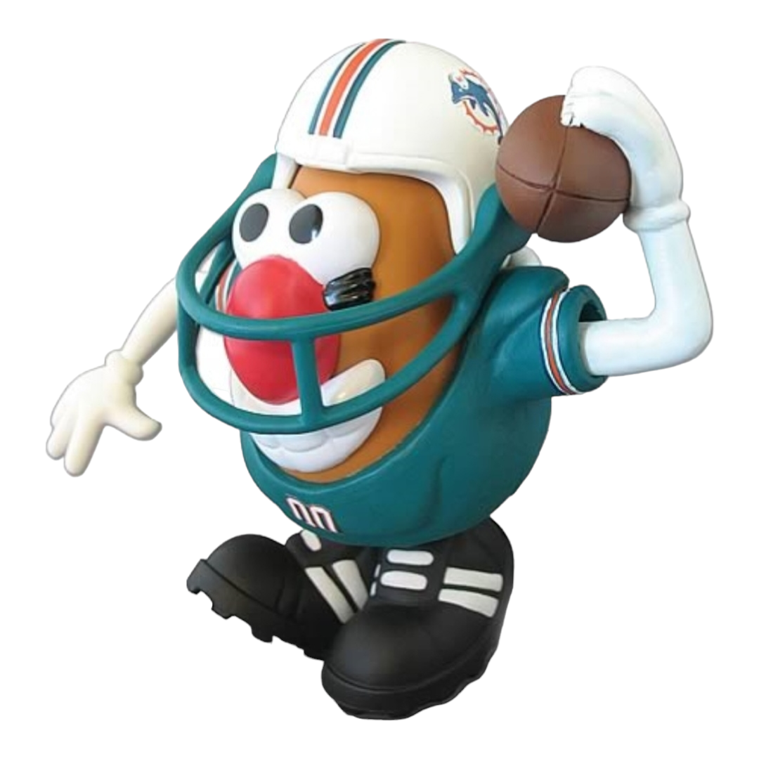 NEW *Mr. Potato Head NFL (Dolphins) Football Action Figure (2018)