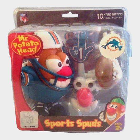 NEW *Mr. Potato Head NFL (Dolphins) Football Action Figure (2018)