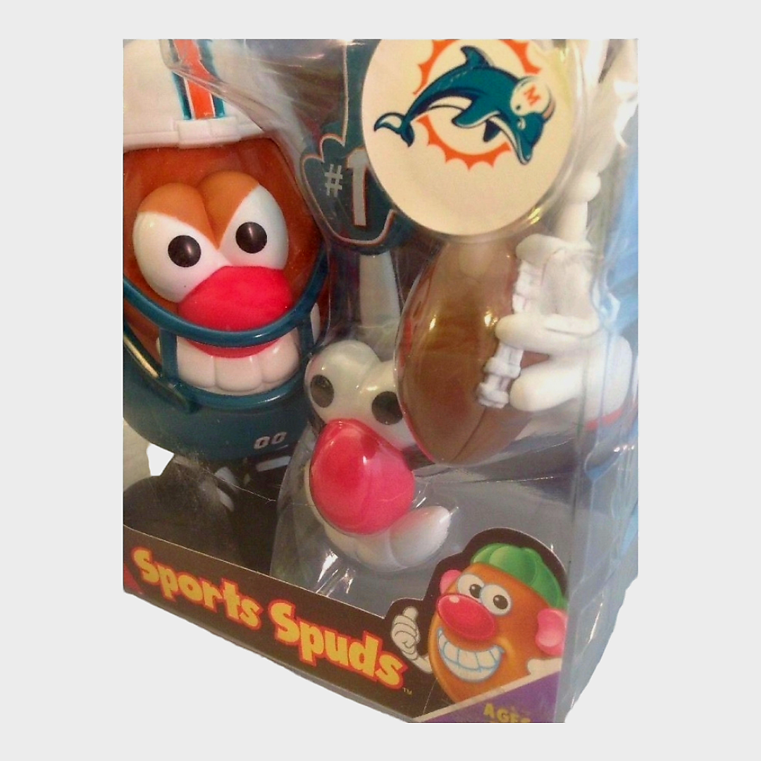 NEW *Mr. Potato Head NFL (Dolphins) Football Action Figure (2018)