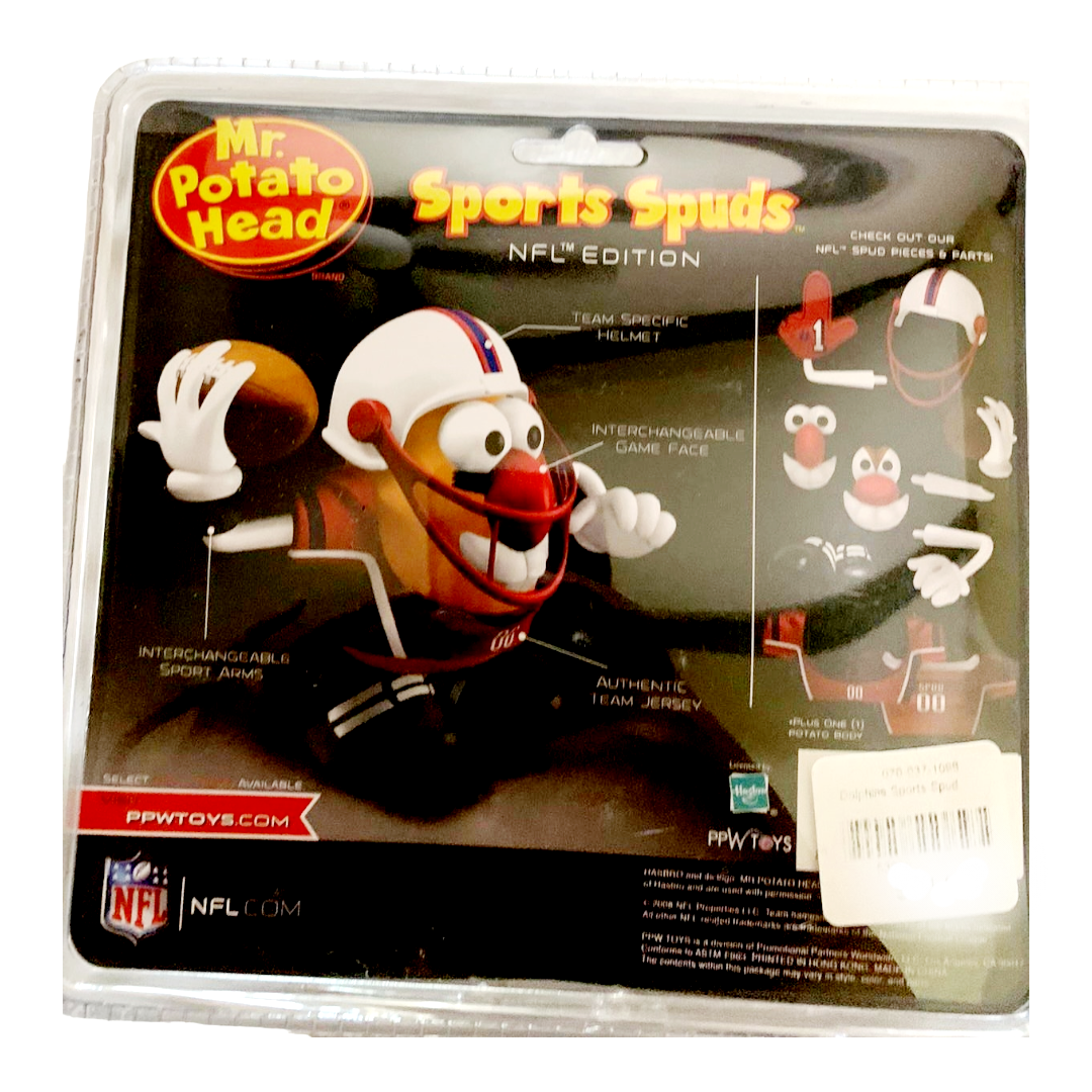 NEW *Mr. Potato Head NFL (Dolphins) Football Action Figure (2018)