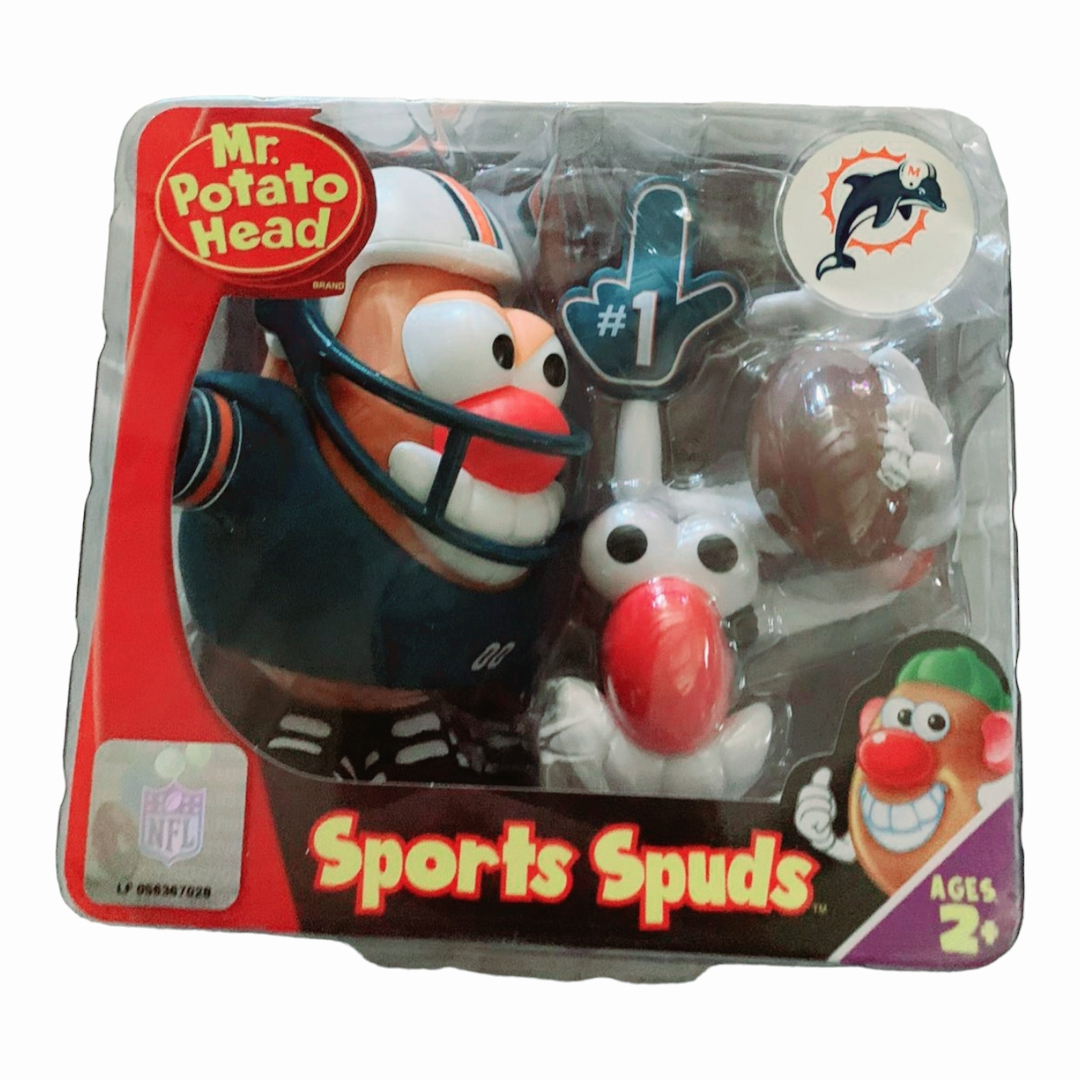 NEW *Mr. Potato Head NFL (Dolphins) Football Action Figure (2018)