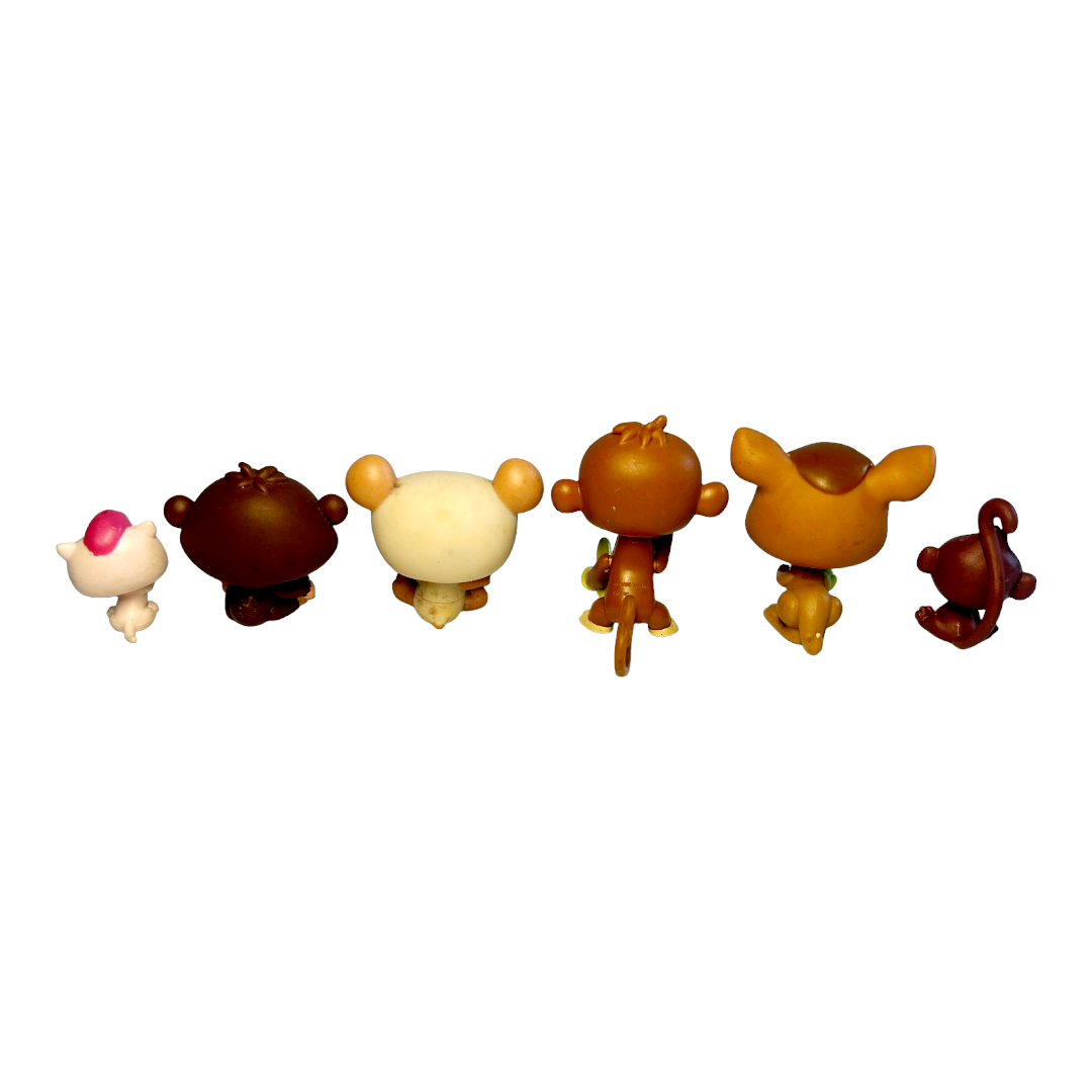 Six (6) *Adorable Littlest Pet Shop ZOO Animals