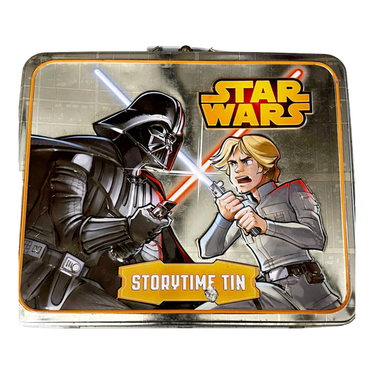 Collectible Star Wars "Story Time Tin" Activity, Doodles, Stickers, Books, and more!