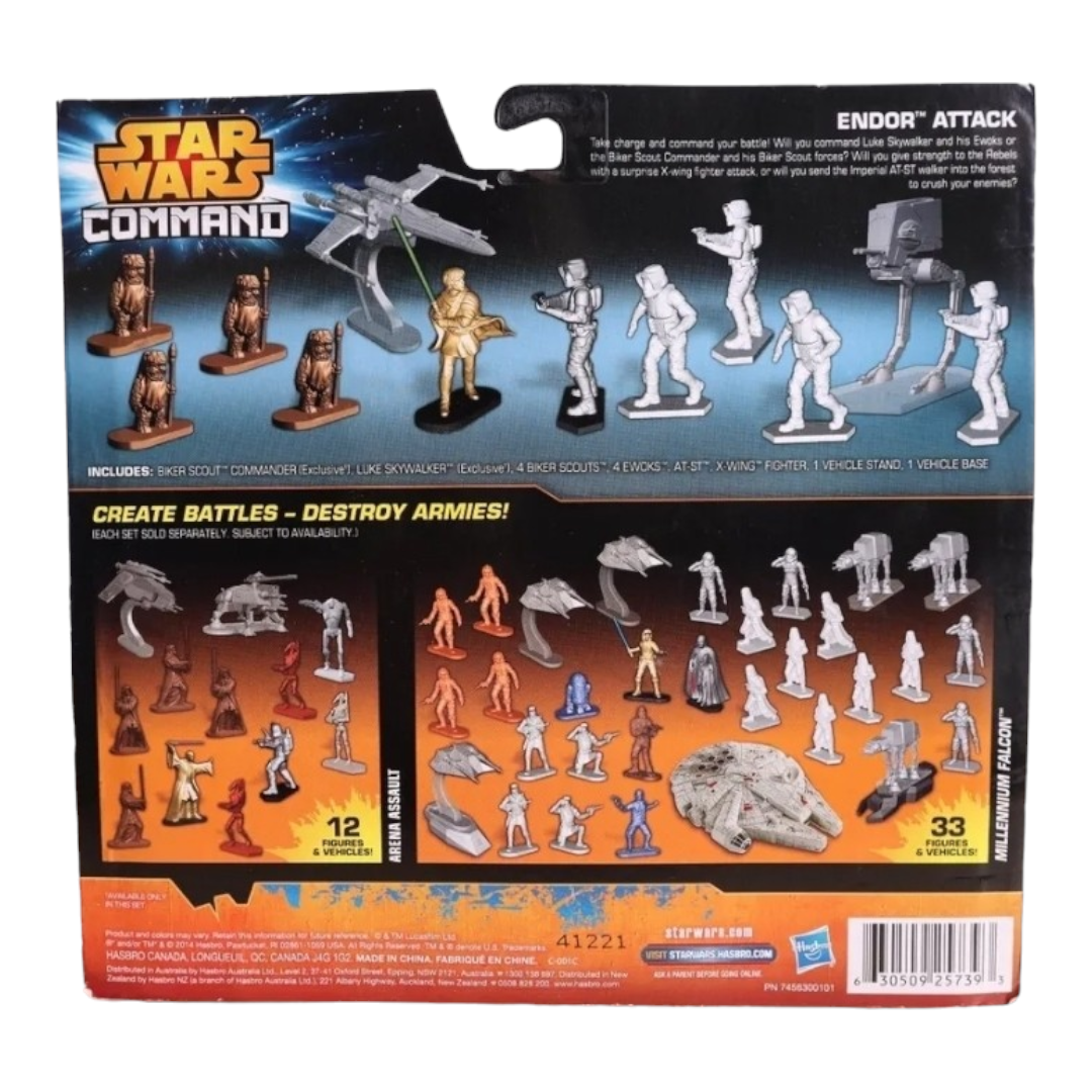 NEW *Star Wars Command Endor Attack 12 Action Figures Set Hasbro (2014)