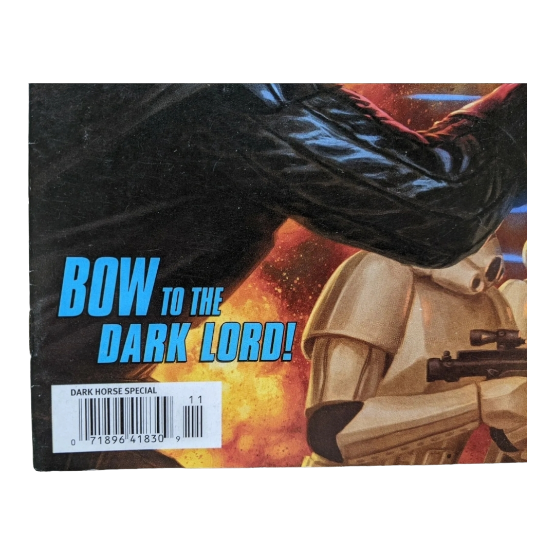 Three (3) *Star Wars Dark Horse Comic Books #1, 3, 4 Bag/Board