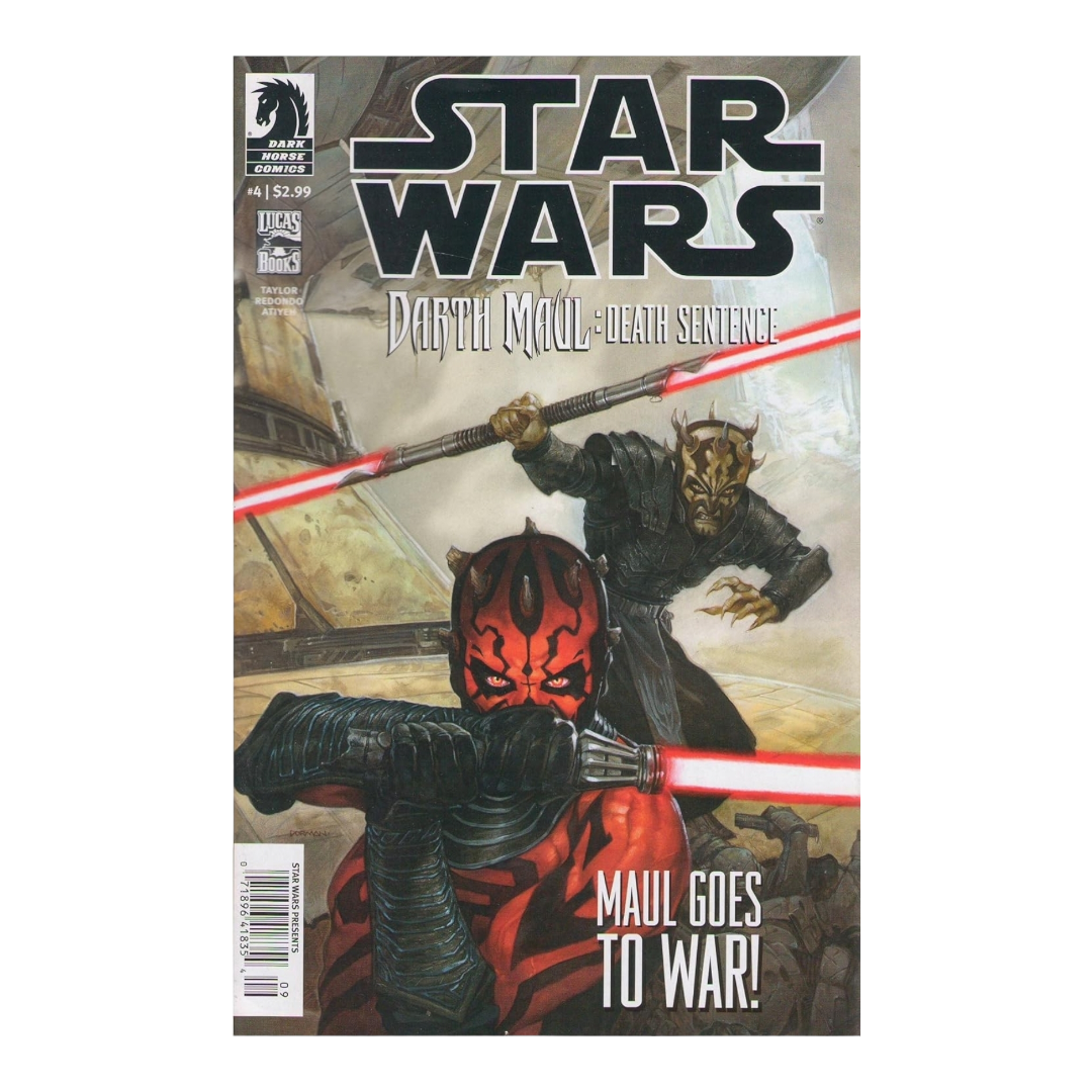 Three (3) *Star Wars Dark Horse Comic Books #1, 3, 4 Bag/Board