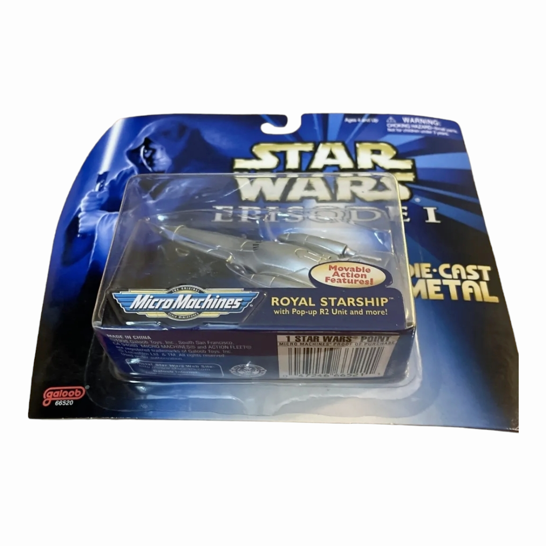 NEW *Star Wars Episode 1 Micro Machines Die-Cast Vehicle Royal Starship  Galoob