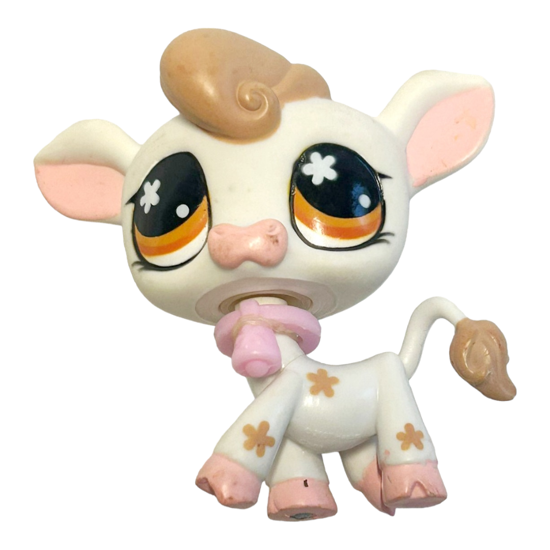 Six (6) *Adorable Littlest Pet Shop FARM Animals