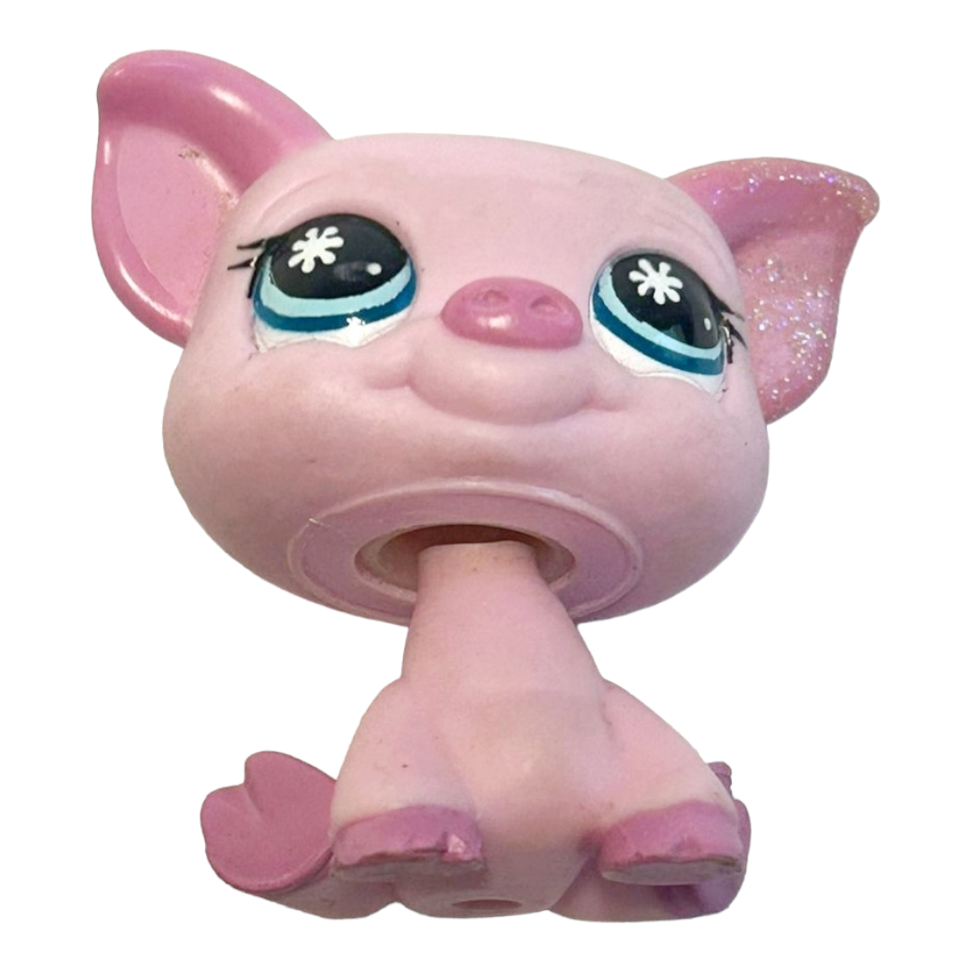 Six (6) *Adorable Littlest Pet Shop FARM Animals