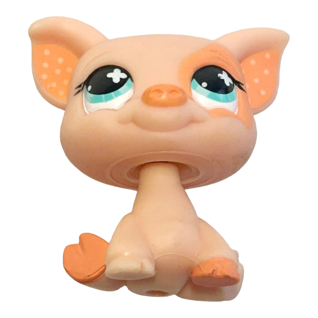 Six (6) *Adorable Littlest Pet Shop FARM Animals