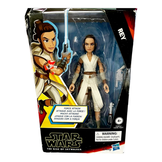 NEW *Star Wars Rise of Skywalker REY 5" Action Figure Lightsabor Hasbro