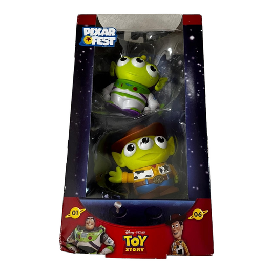 New *Toy Story Pixar Alien Fest #1 Buzz Lightyear & #6 Woody Collection (2019)r