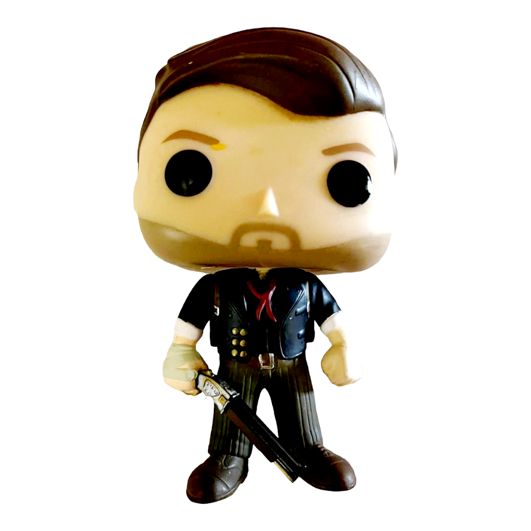 Funko Pop! Bio-Shock Infinate, Booker DeWitt (Skyhook) #64 Bobble Head [No Box]