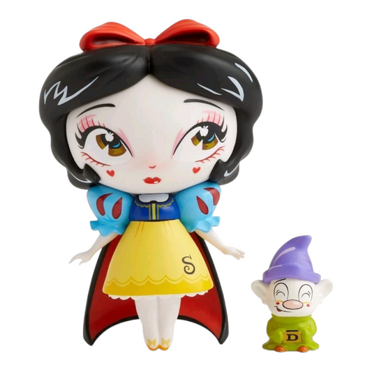 NEW *Disney Showcase World of Miss Mindy "Snow White and Dwarf" (7" tall)