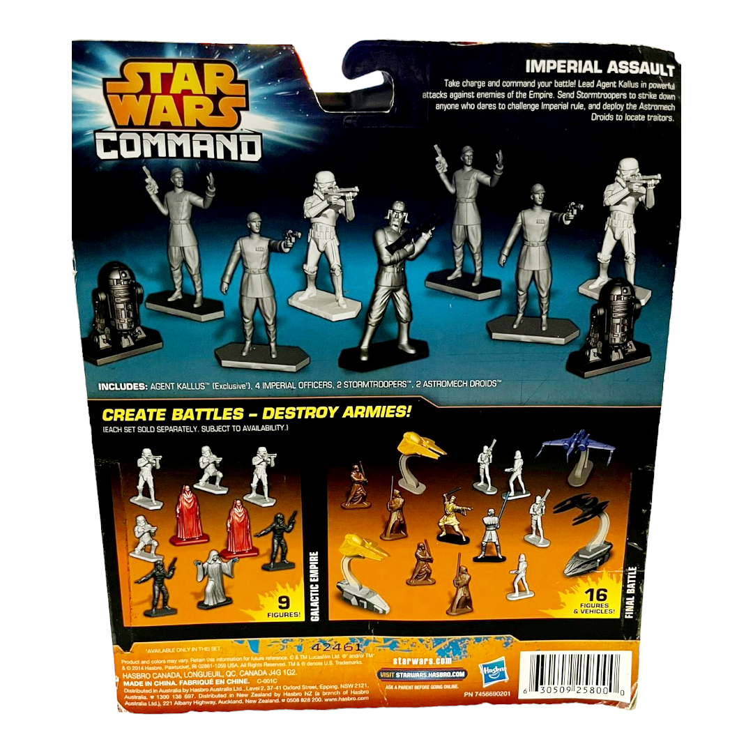 NEW *Star Wars Command Imperial Assualt (Star Wars Rebels 9 Figures) Hasbro