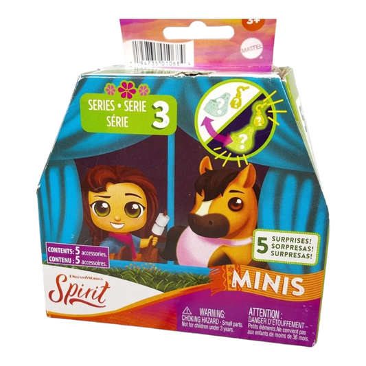NEW *Dreamworks Spirit Series 3 Minis 5 Surprises Blind Box Mattel (2021)