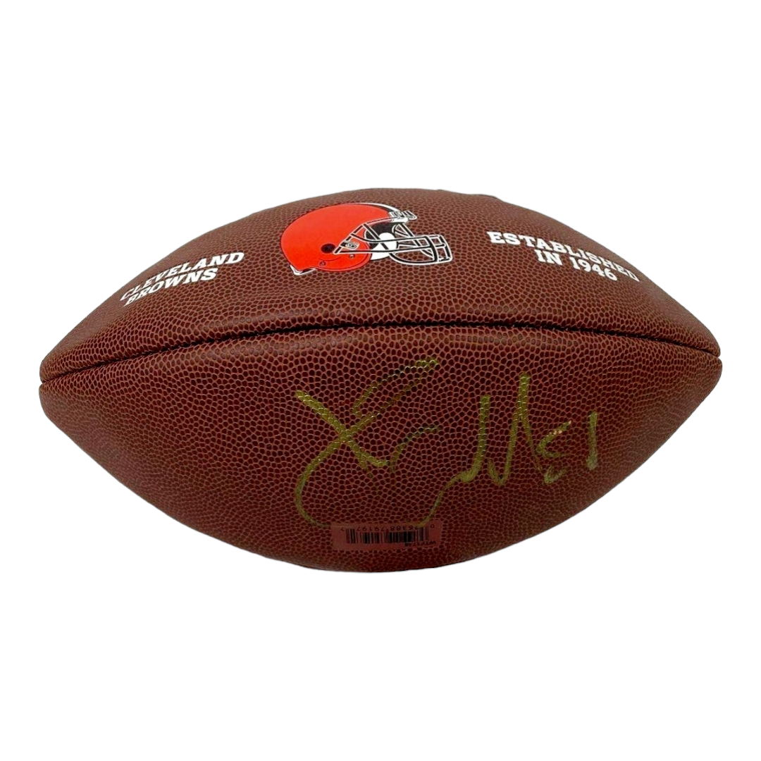 Signed *NFL Football "Jamie Collins" Cleveland Browns Established in 1946 w/ COA