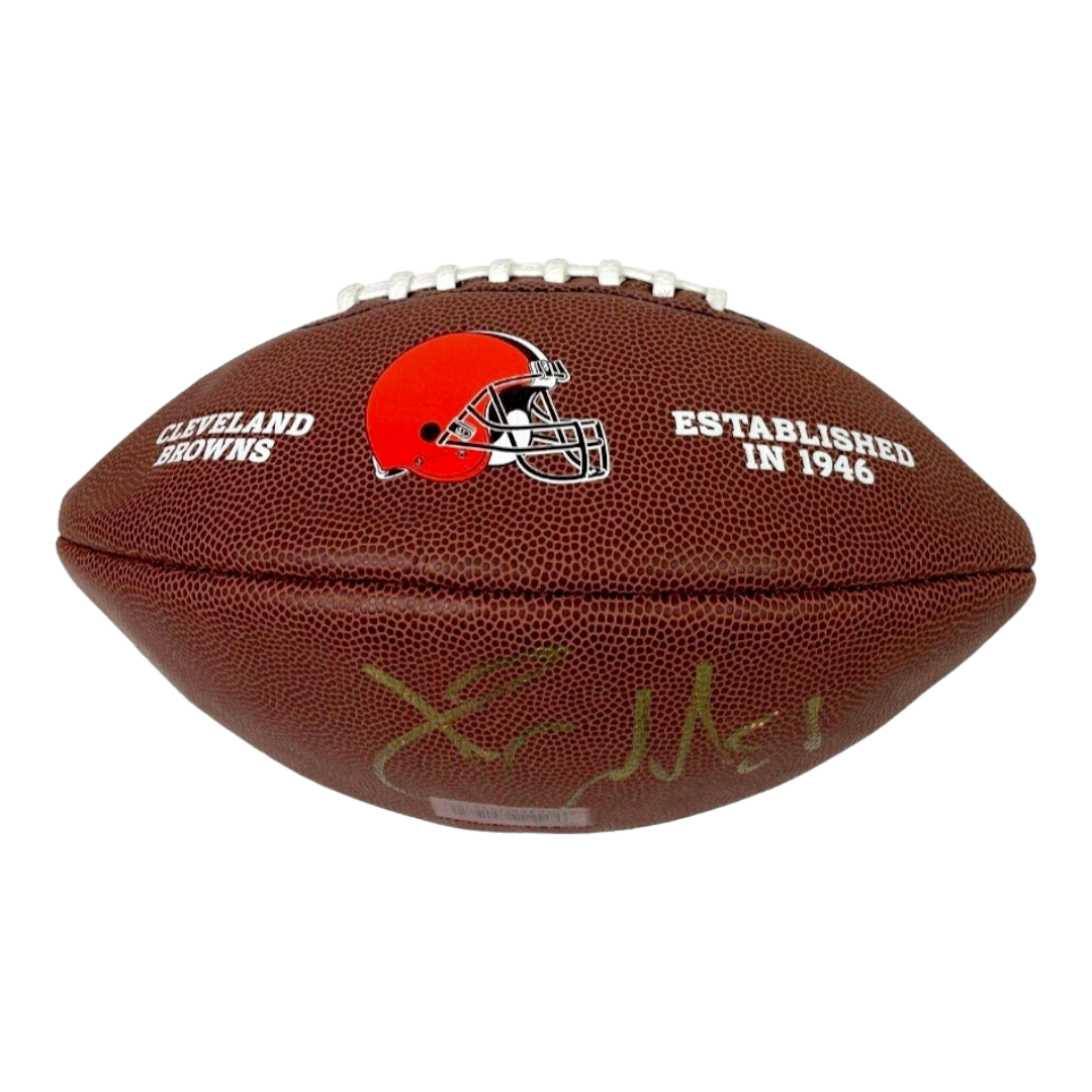 Signed *NFL Football "Jamie Collins" Cleveland Browns Established in 1946 w/ COA