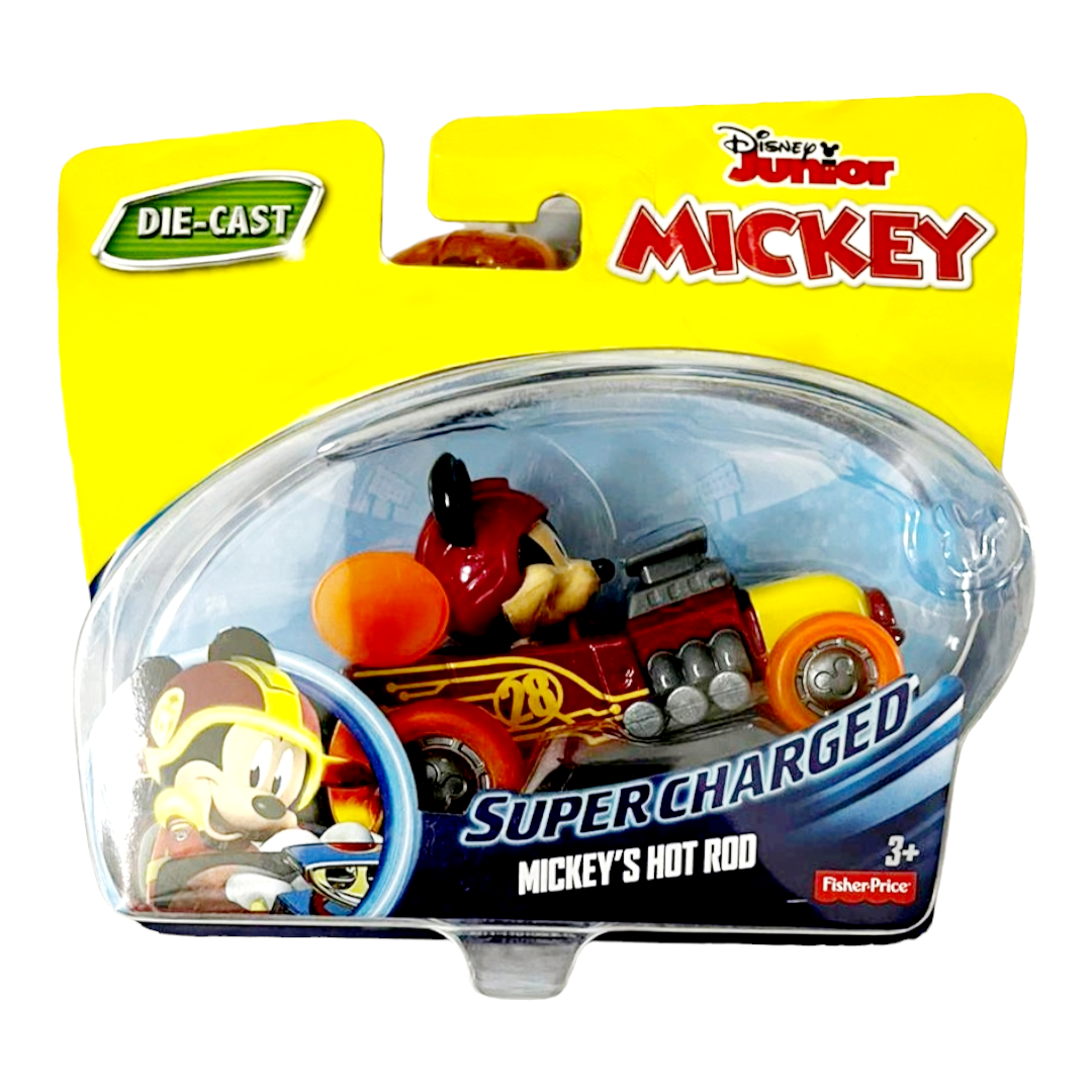 NEW *Supercharged "Mickey's Hot Rod" Die-Cast Mickey and the Roadster Racers