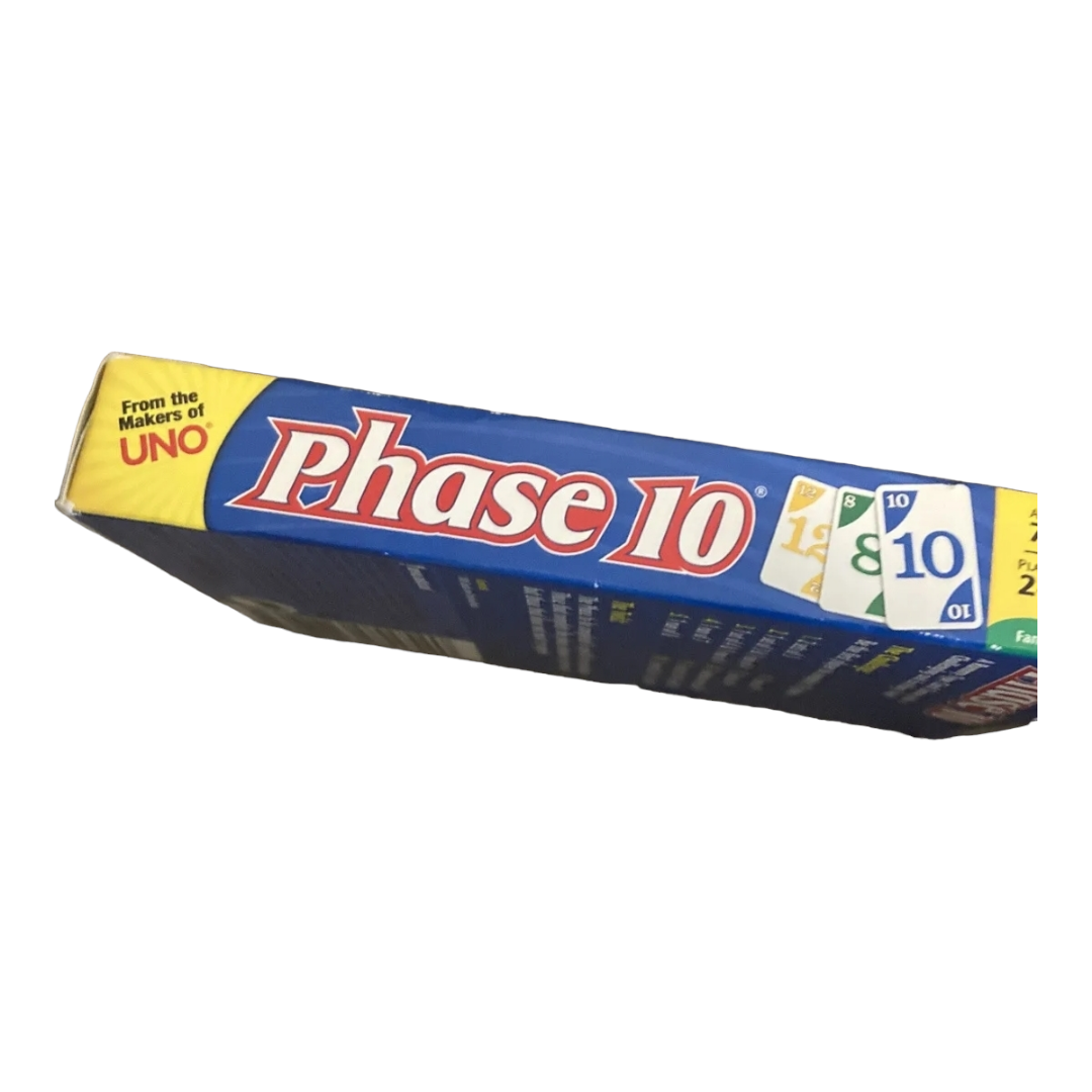 NEW *Phase 10 (Rummy-Type Card w/ a Twist) Mattel Game