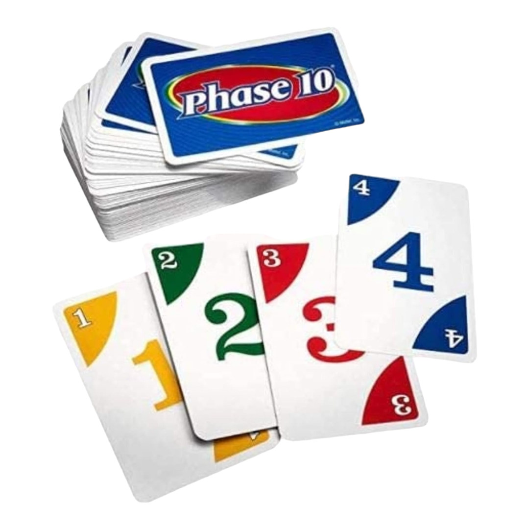 NEW *Phase 10 (Rummy-Type Card w/ a Twist) Mattel Game